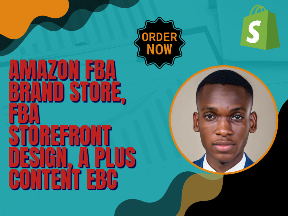 Design Amazon FBA brand store FBA storefront design A plus content