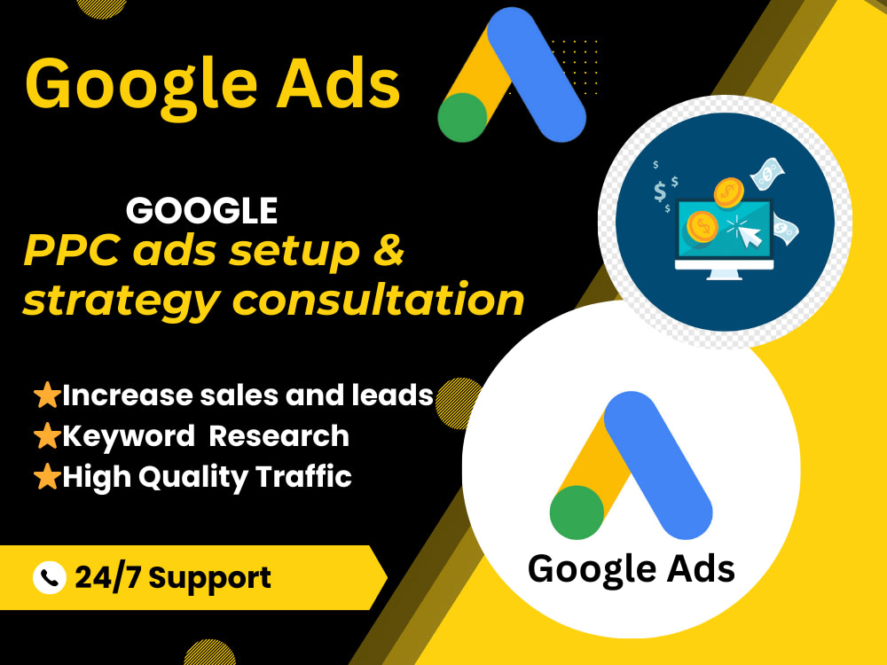 Google Ads management Google Adwords, PPC Ads Manager Google ads