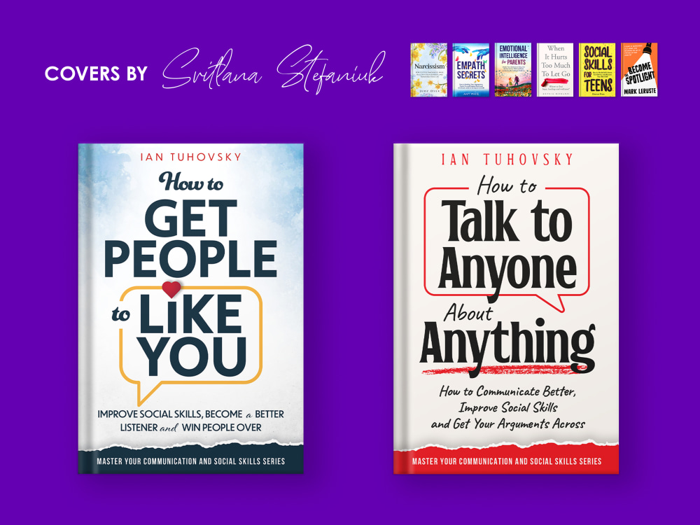 SelfHelp Book Cover Design Upwork