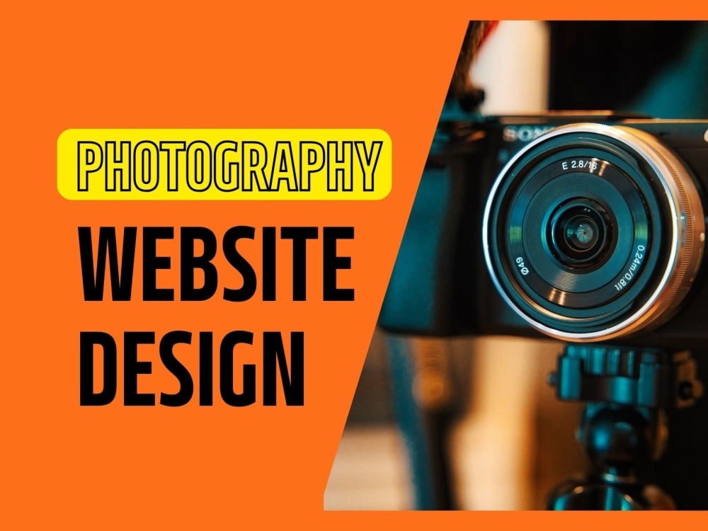 Photography portfolio website in WordPress Photographer site Upwork