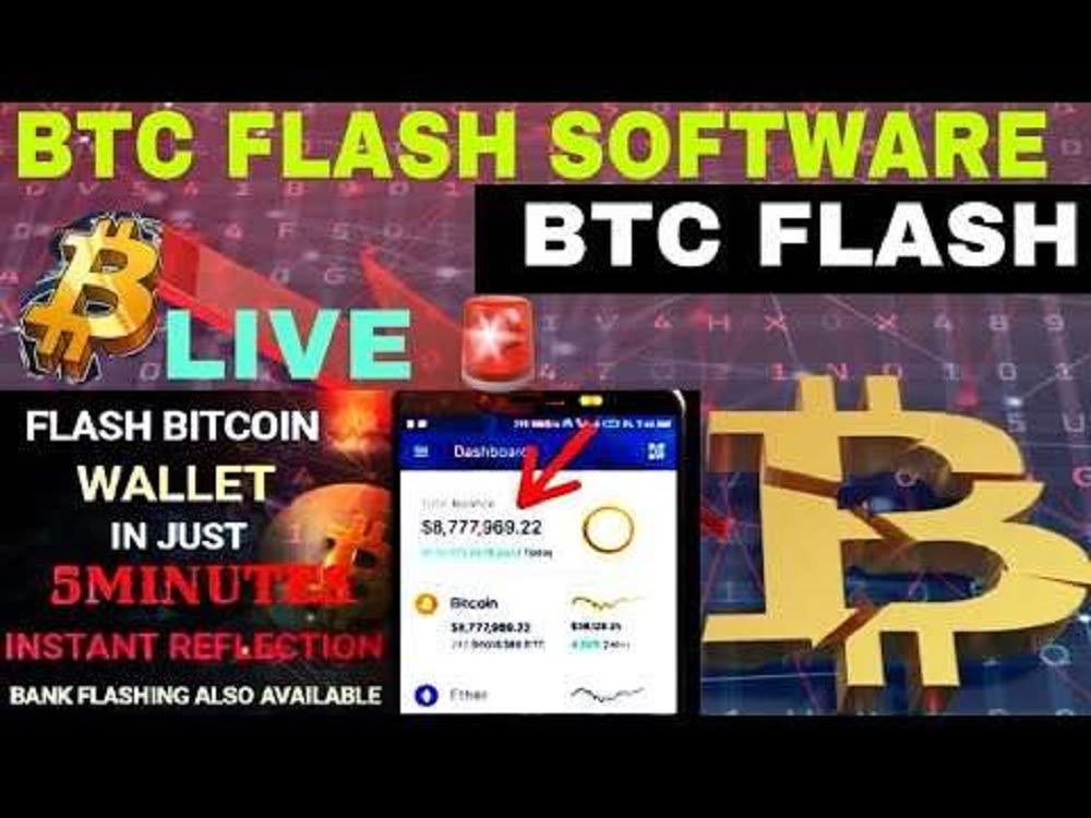 Bitcoin Flashing Software, Bitcoin Flashing Software with full features
