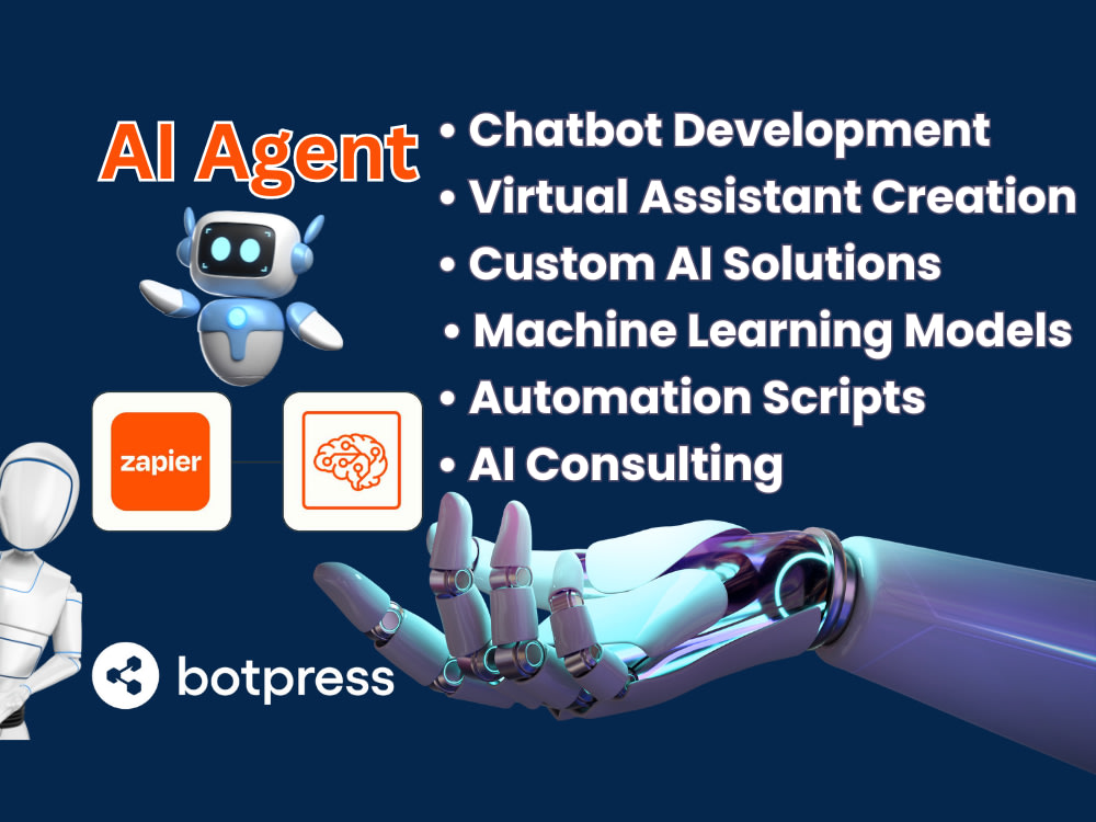 Ai chatbot virtual assistant chatgpt built with botpress stack ai