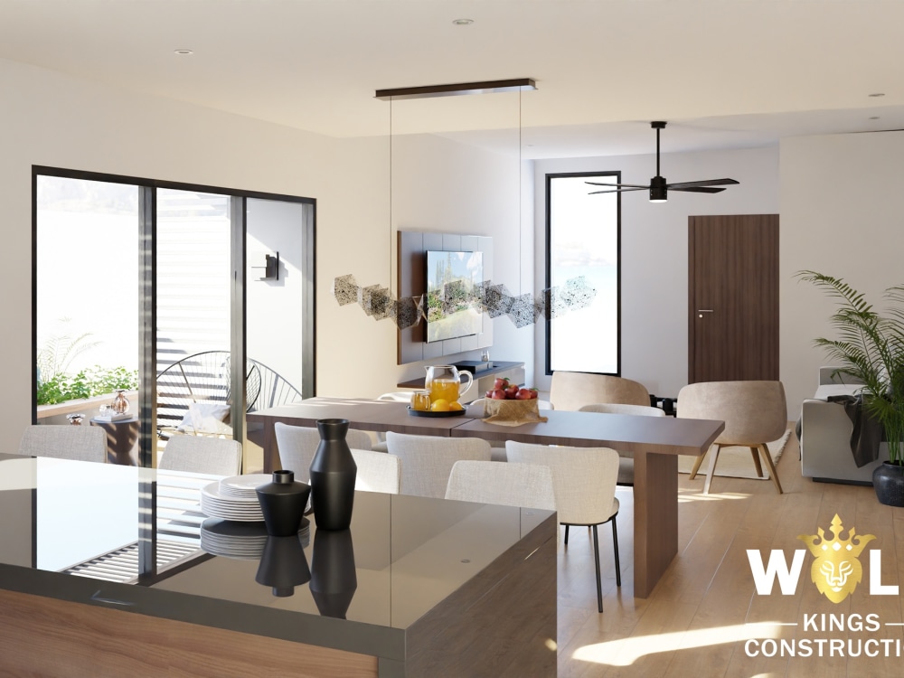 Interior design 3d model virtual staging rendering architectural