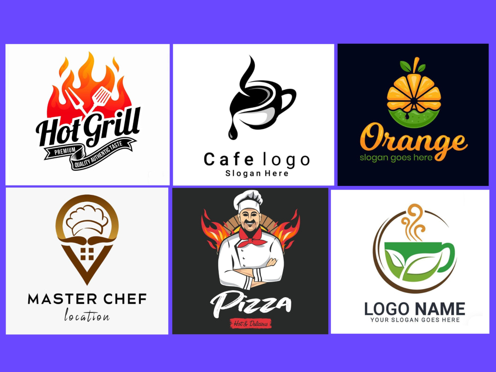 A Professional Restaurant, food, café and BBQ, bakery logo design | Upwork