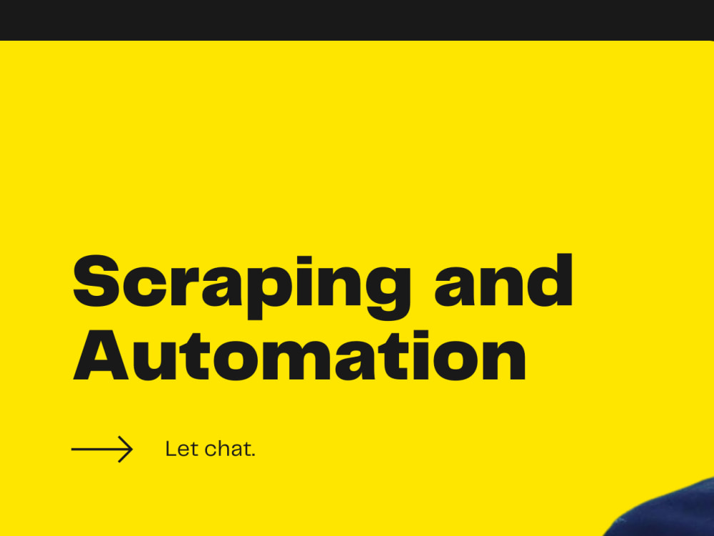 Automated data scraping from any website into an excel or database | Upwork