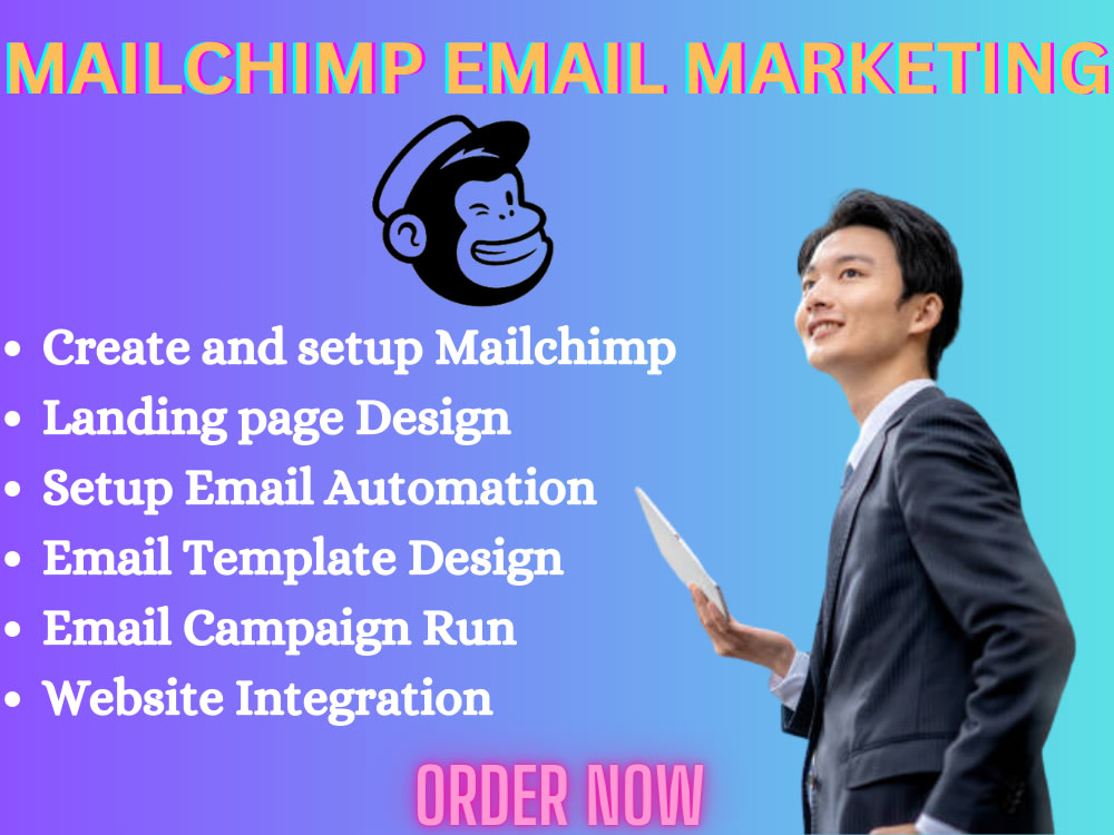 MailChimp email marketing campaign Upwork