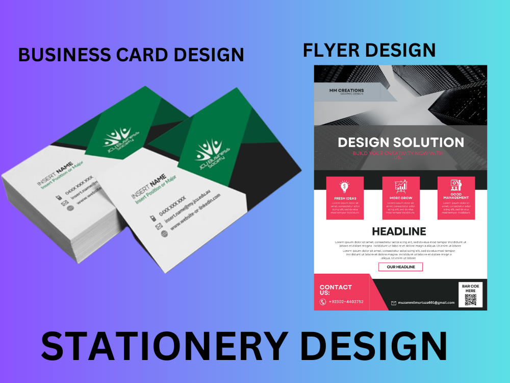 Stationery Business Card & Stationery Design Services