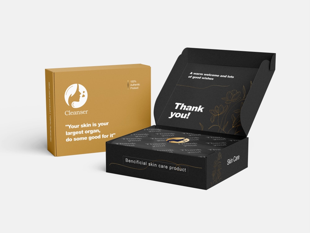 Mailer box, subscription box and custom box packaging design and