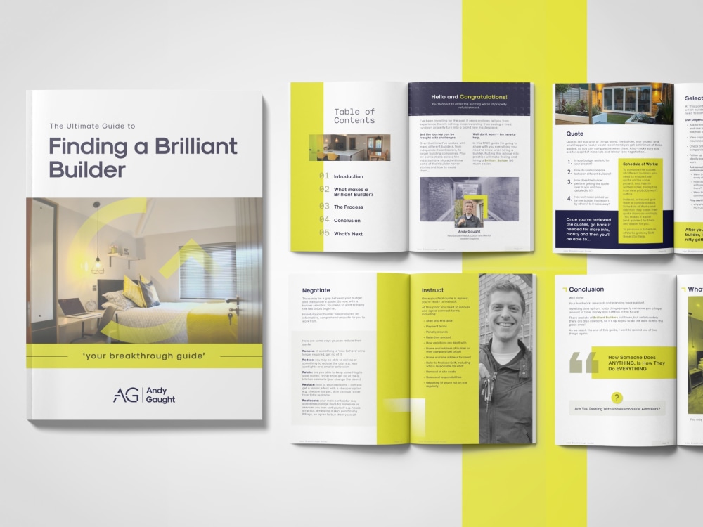 Creative Catalog Design Corporate Company Profile Brochure Design