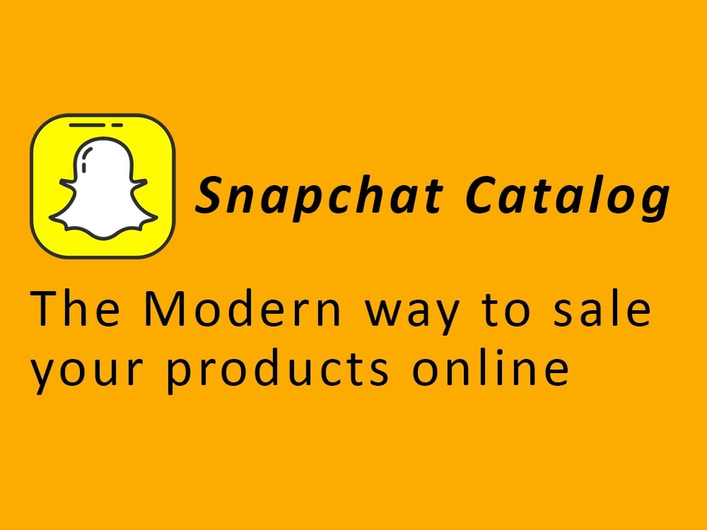 Snapchat catalog and install snap pixel Upwork