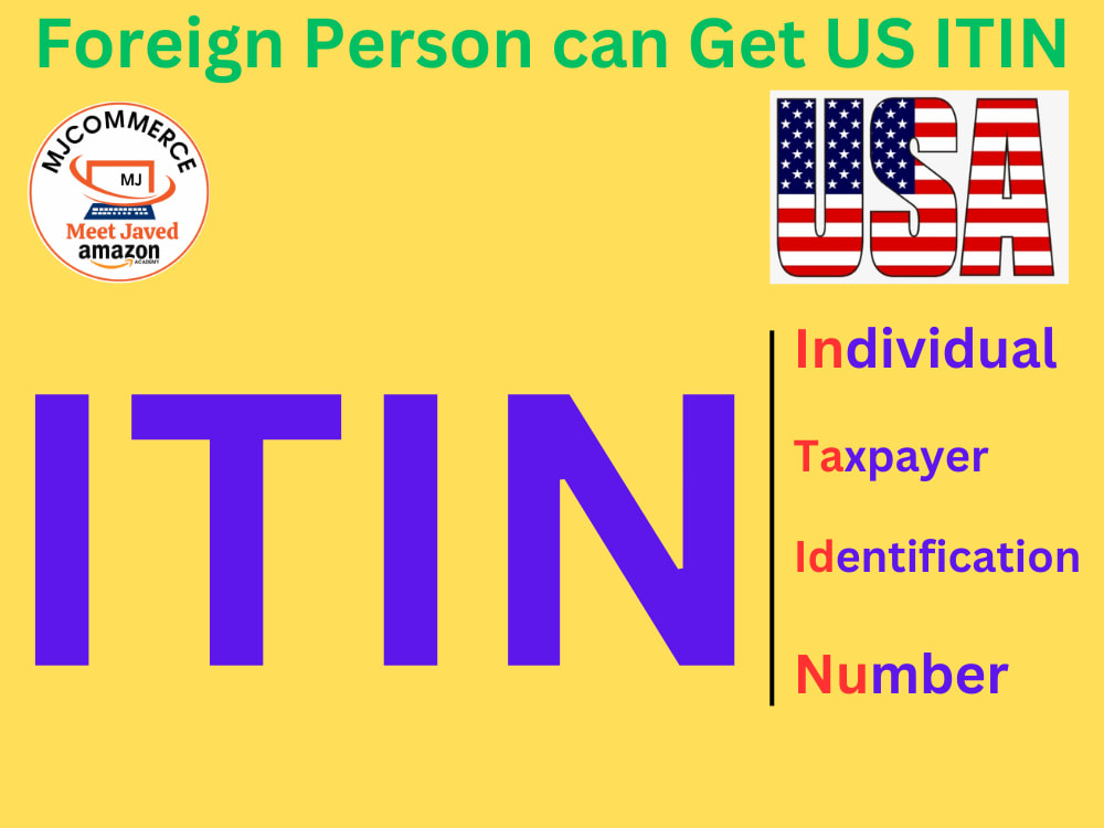 USA ITIN FOR USA nonResident Foreign Person Upwork