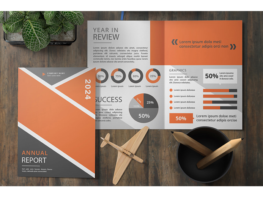 A Trifold Brochure, Bifold, Leaflet, Postcard, Catalog, Flyer Design