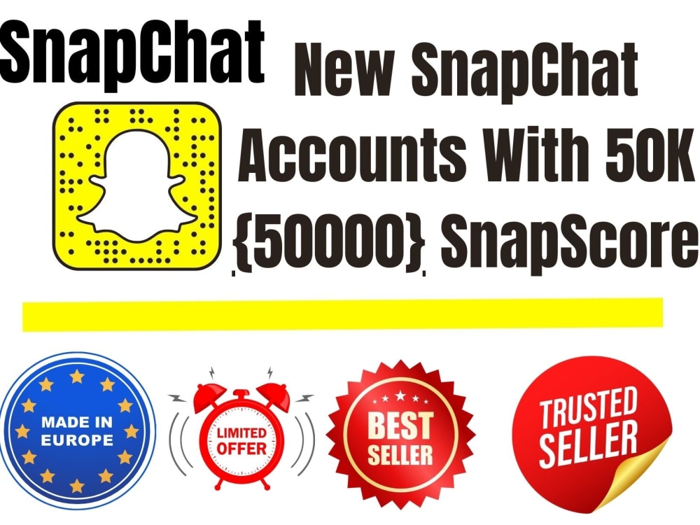 Upto 1million snapscore account premade custom boost bulk sale