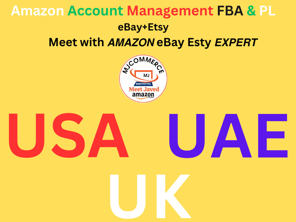 Amazon eBay Etsy seller central management all over the world. Upwork