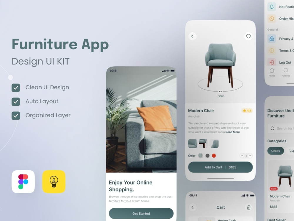 Ui ux design mobile ui design or website ui UX design for you with ...