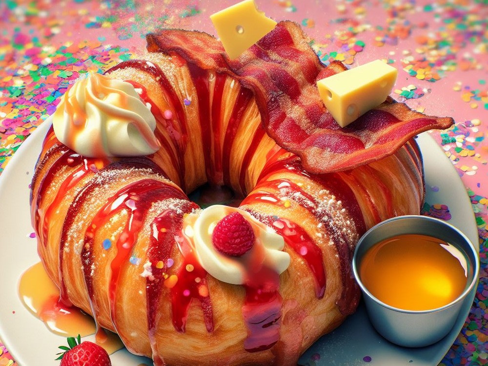 Realistic AI food images using mid-journey ai Biology Diagrams