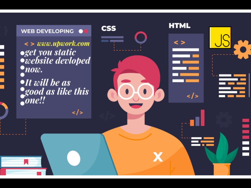 A Fully Customized Static Website | Custom Website | Website ...