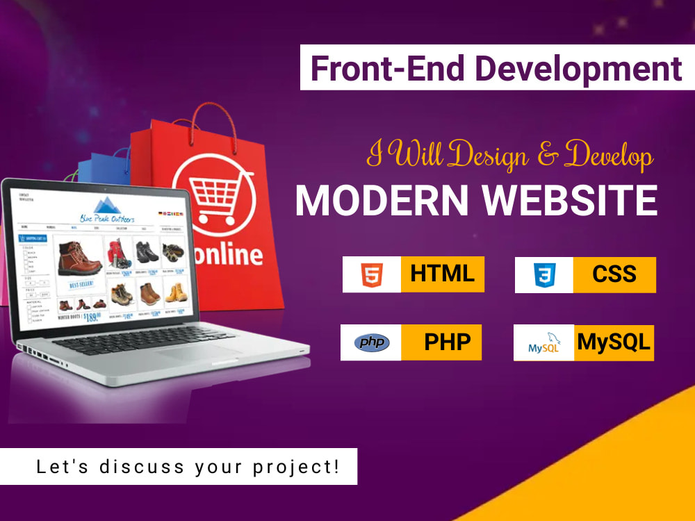 A Front-End Development of your website | Front-End Developer | Upwork