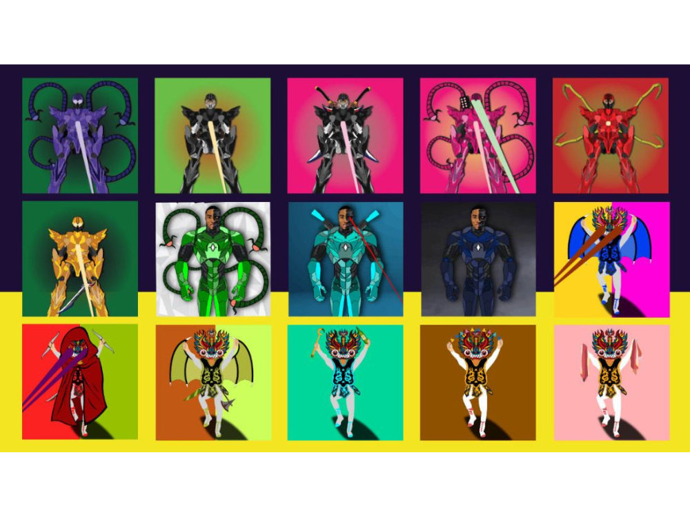 Custom nft art design, nft design, nft collection, cartoon nft arts