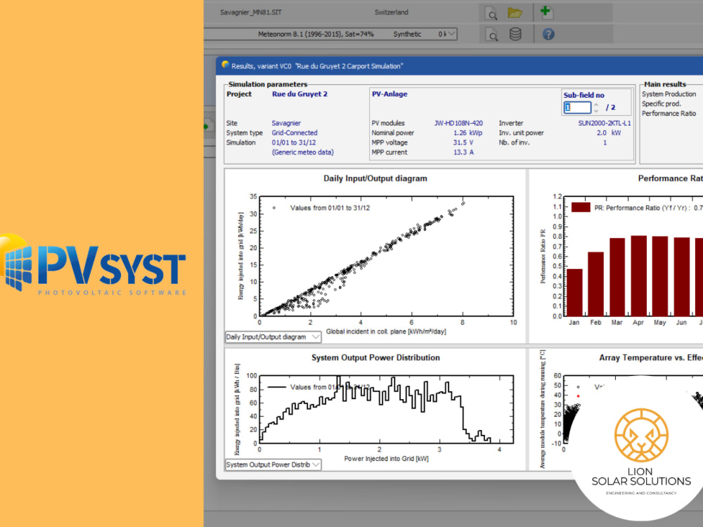 A design solar PV system in 3d and do PVSyst simulation report | Upwork