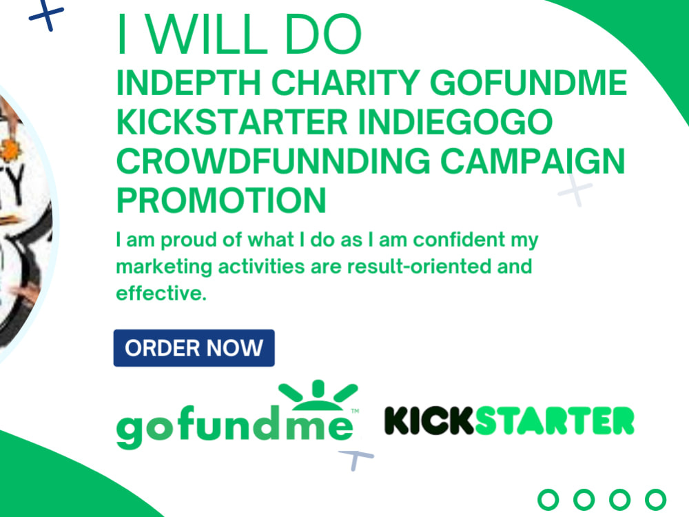 Charity GoFundMe, Kickstarter or Indiegogo Fundraising Campaign