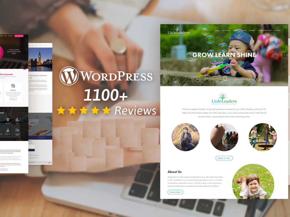 Design and develop a Responsive SEO-Friendly WordPress Website | Upwork