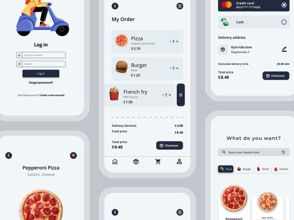 UI UX for your mobile app design in Figma | Upwork