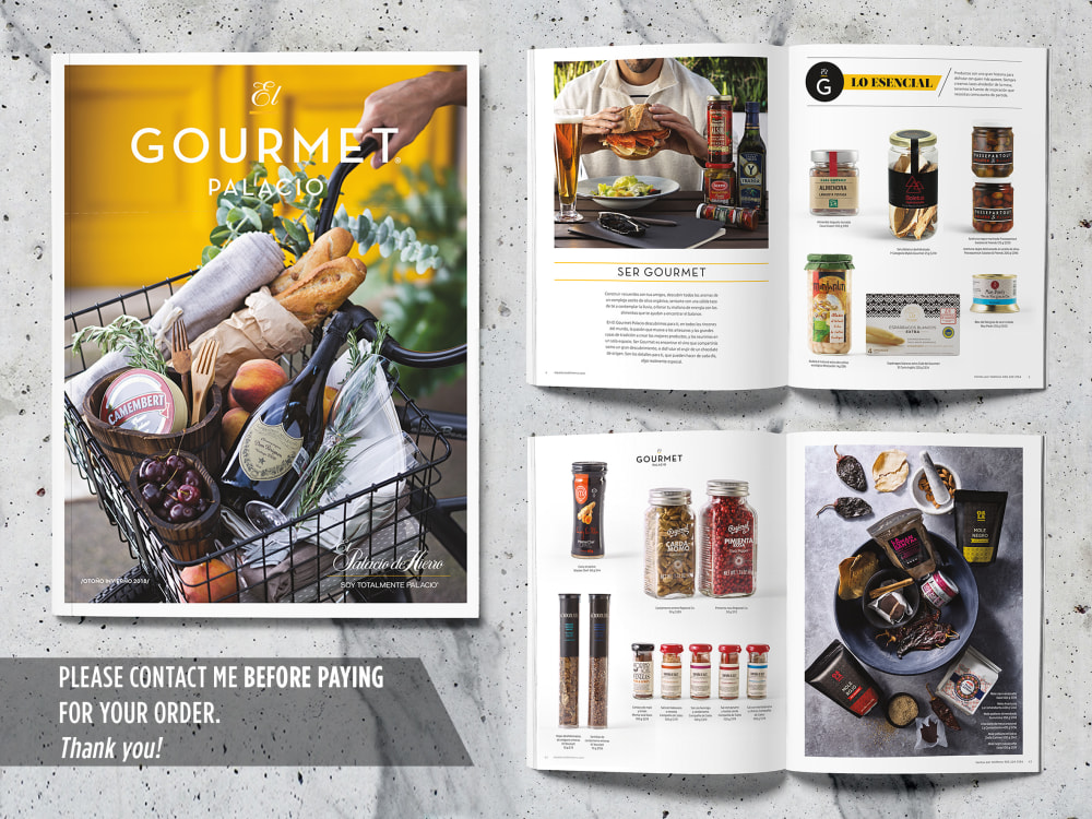 Design an organized and attractive catalog for your products or