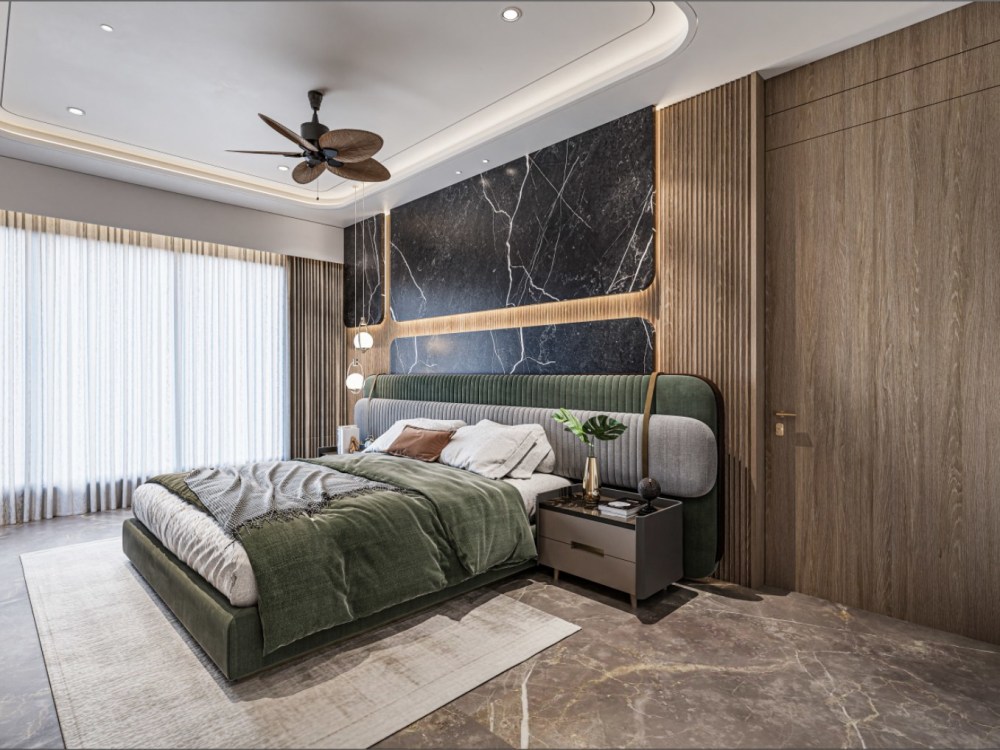 A high-quality photorealistic 3D render | interior designer |Space ...