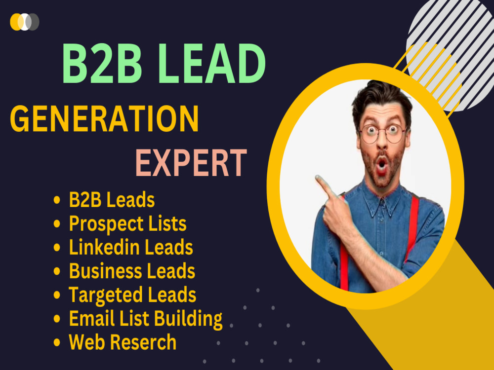 B2B Lead Generation Project List Building Upwork