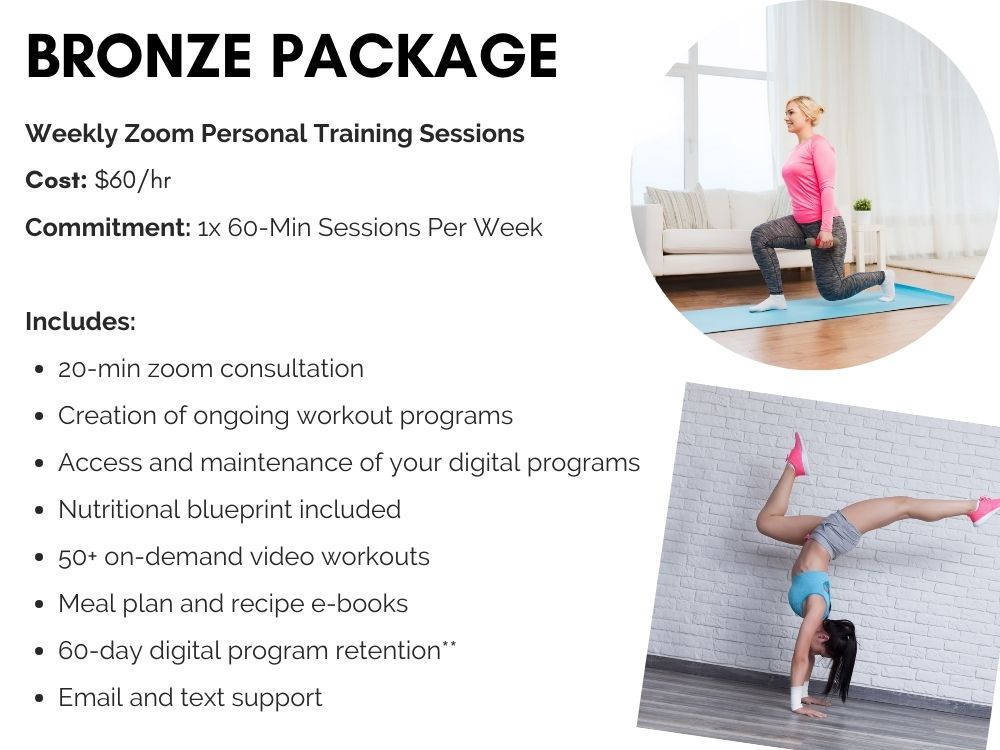 60-minute Zoom Personal Training Sessions & Digital Programs | Upwork