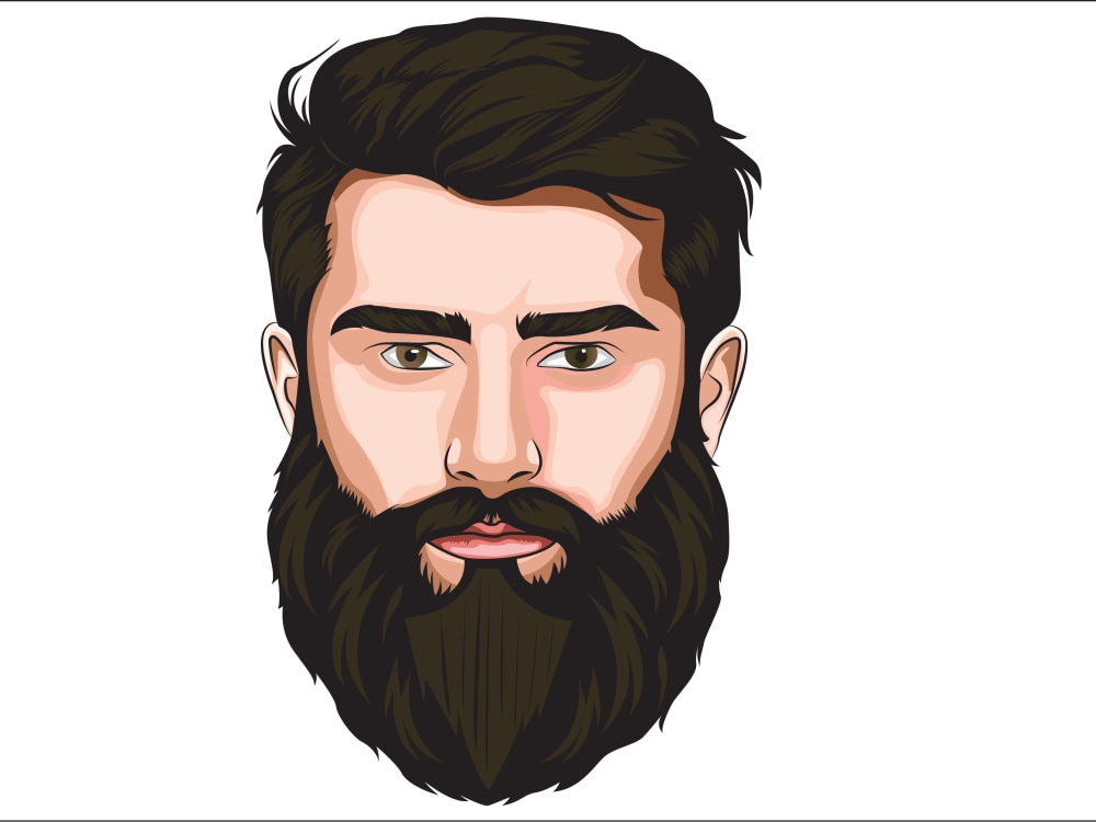 Vector portrait art of an image in 24 hours | Upwork