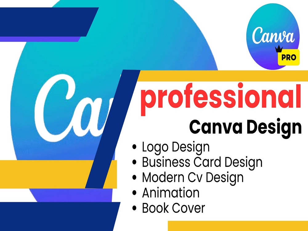 A professional canva designer for social media logo cv and card design ...