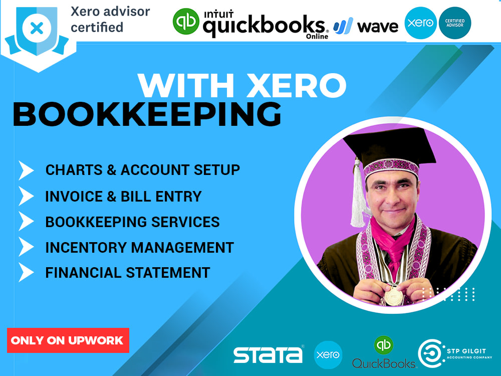 Assistance bookkeeping and accounting through QuickBooks online and xero Upwork