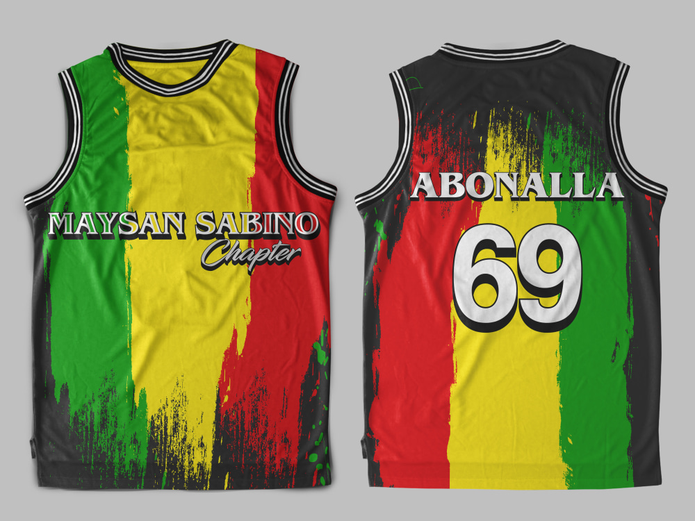 A creative and artistic Custom Sports Jersey Design. Upwork