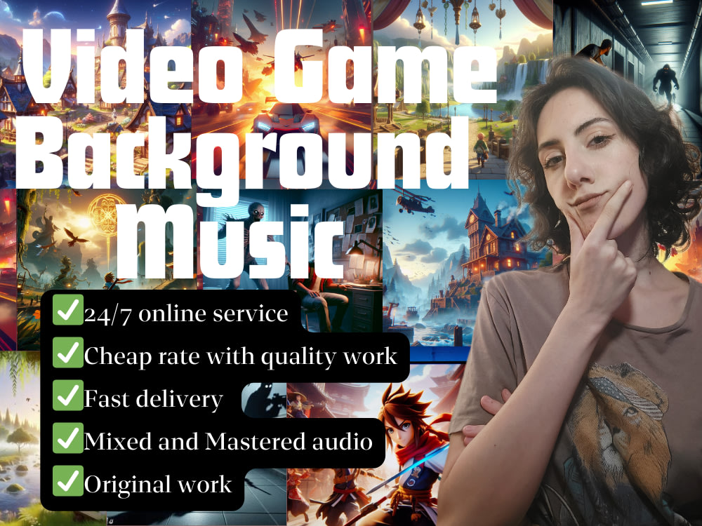 Background music for video games Upwork