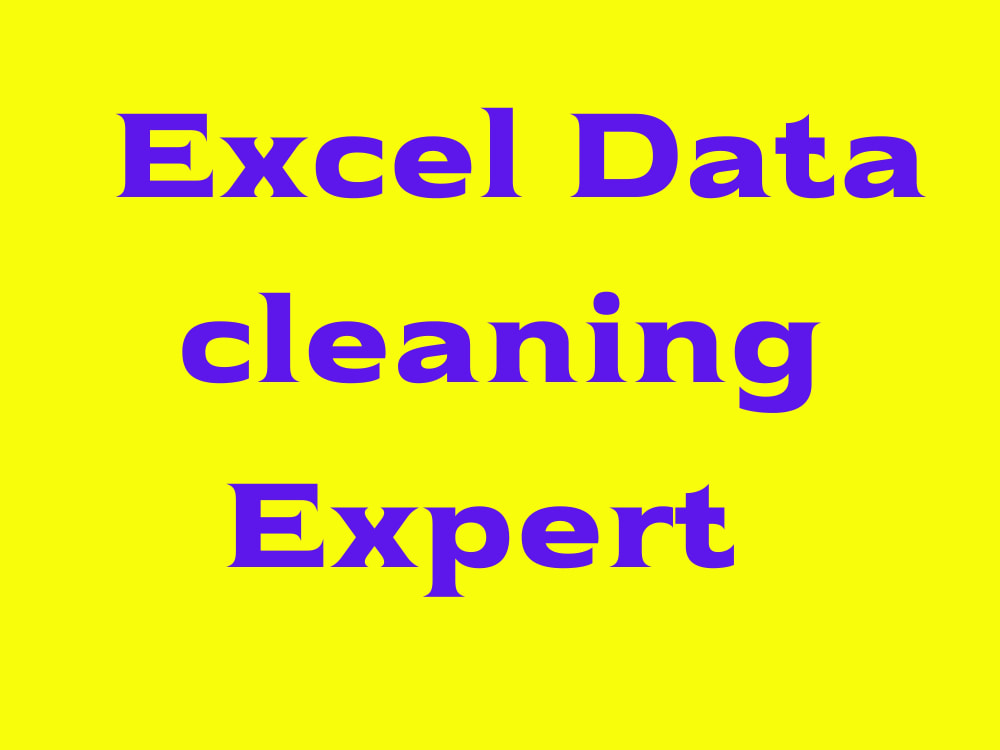 Microsoft excel expert data cleaning and formatting service | Upwork
