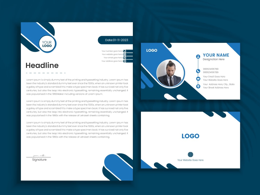 Design letterhead, business cards, and stationery items Upwork