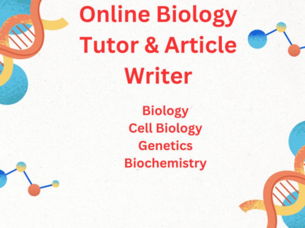 Your biology, molecular biology, microbiology, and cell biology tutor