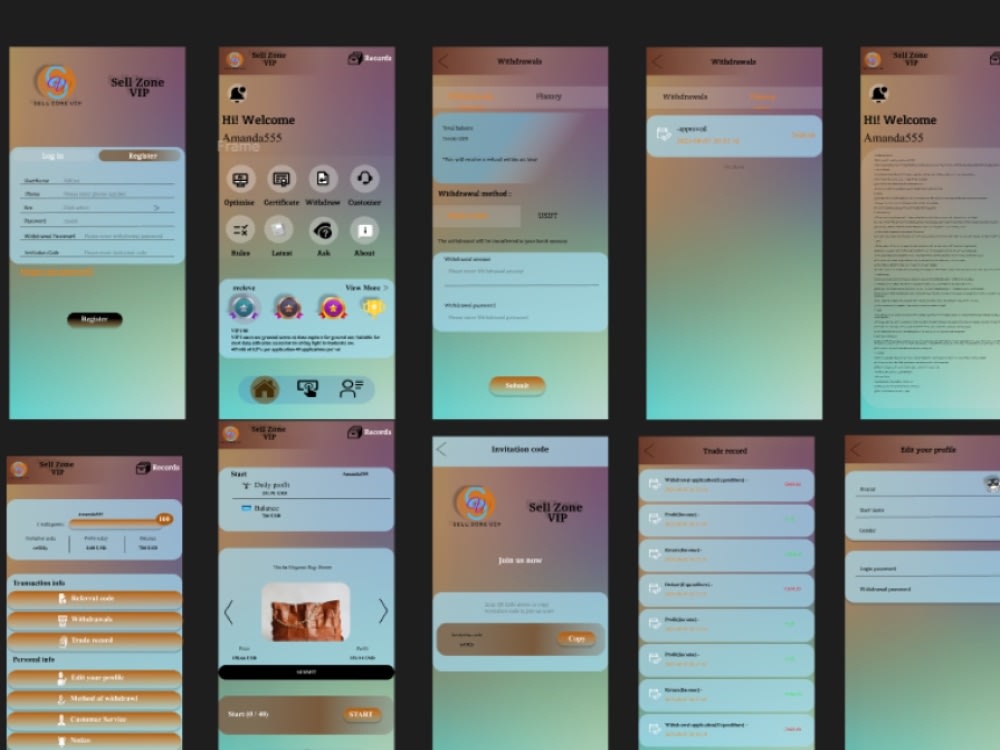 A wonderful front-end development using react | Upwork