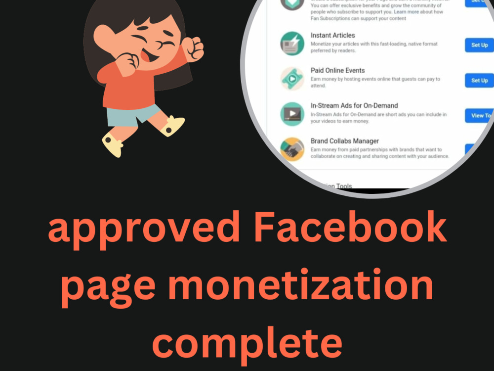 Approved Facebook Page Monetization Complete Upwork Approved Facebook Page Monetization Complete Upwork