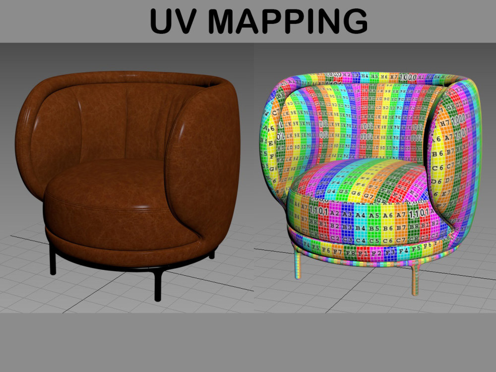 Your 3D Model UV Unwrapped UV - Day0adcc1hzschlbjkis