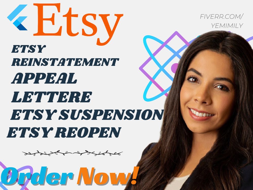 Appeal letter for your etsy suspended for etsy reopen with appeal letter Upwork