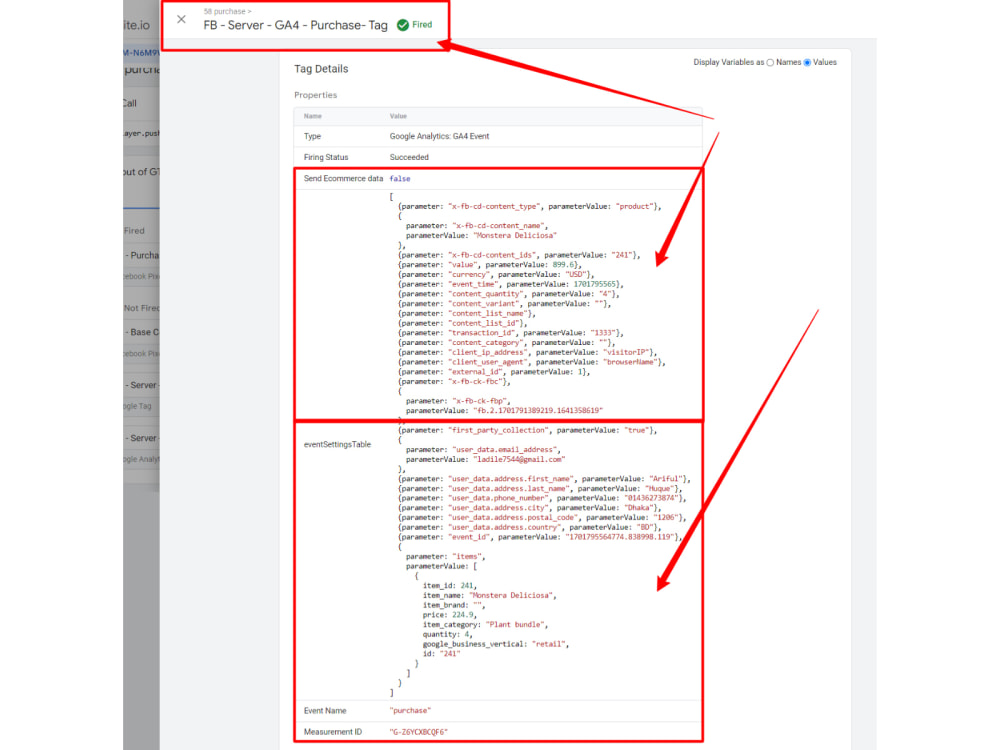 Setup Facebook Pixel Conversion API Google Analytics 4 Event Tracking ...