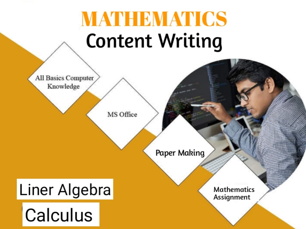 Mathematics paper and math content writing | Upwork