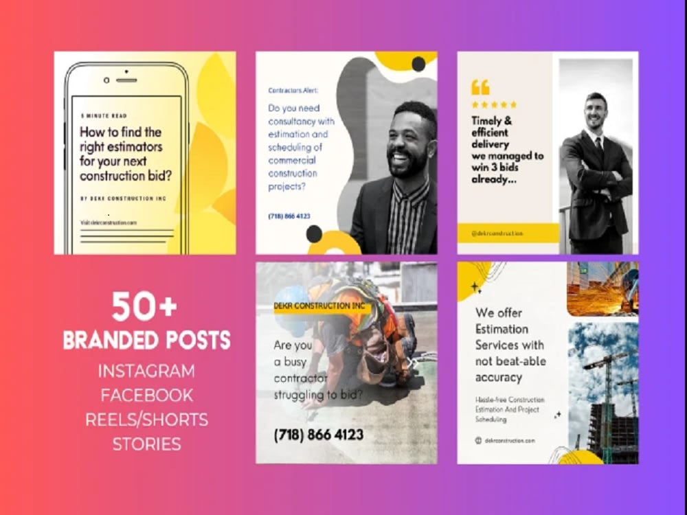 Social media account management Upwork