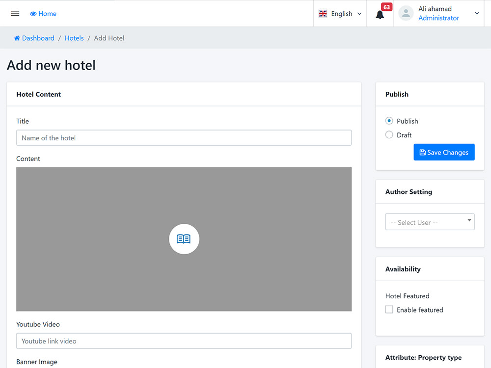 A Laravel-based customized booking system. | Upwork