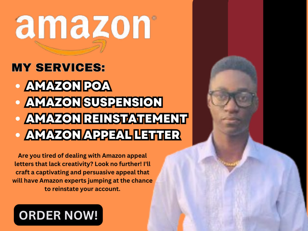 Amazon plan of action appeal letter suspension reinstatement Upwork