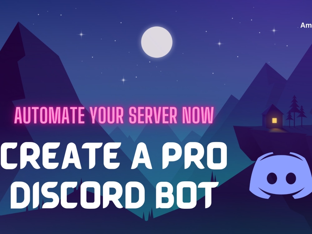 A custom discord bots for an enhanced server experience Upwork