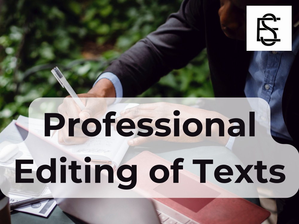 A Professional Editing of Texts | Upwork